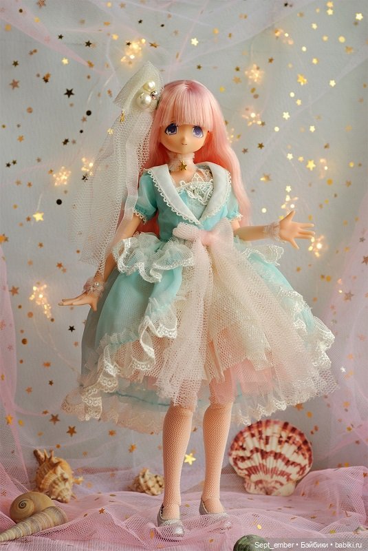 Русалочий розовый — Куклы Azone (Азон) и тела Pure Neemo: фото (фото 4)