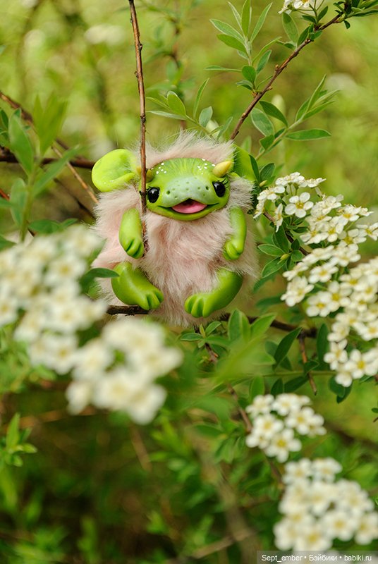 Весеннее цветение — Домашние фото авторских игрушек: Тедди (фото 6)