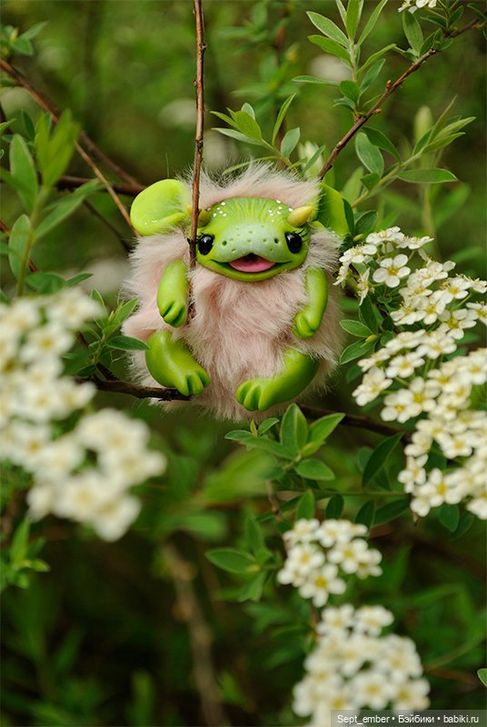 Весеннее цветение — Домашние фото авторских игрушек: Тедди (фото 7)