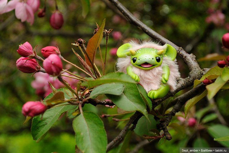 Весеннее цветение — Домашние фото авторских игрушек: Тедди (фото 8)