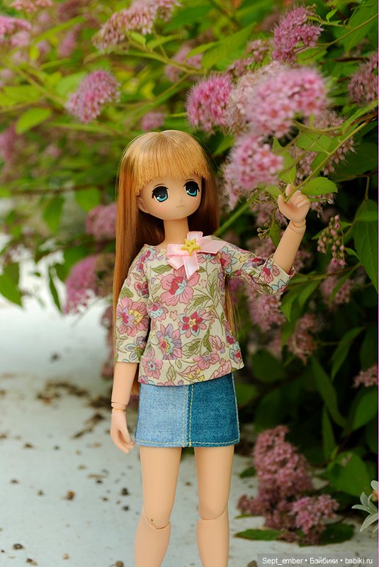 Азонки в блузах и цветах — Куклы Azone (Азон) и тела Pure Neemo: фото (фото 6)