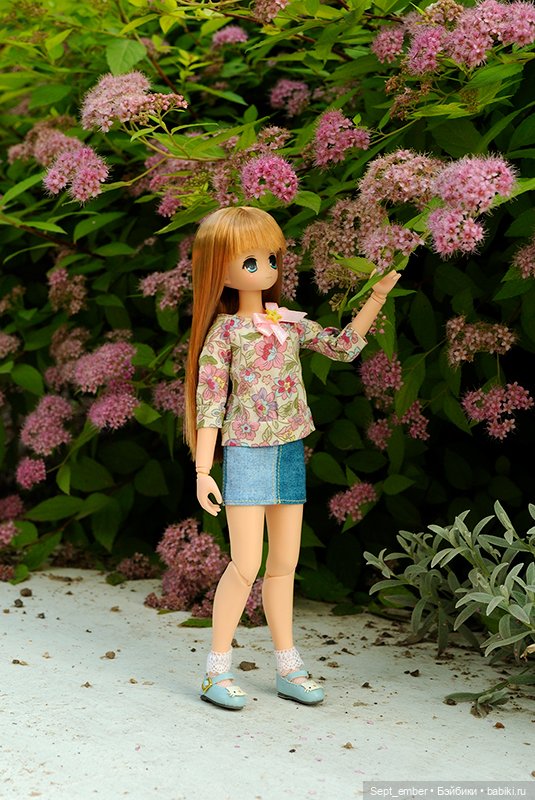 Азонки в блузах и цветах — Куклы Azone (Азон) и тела Pure Neemo: фото (фото 4)