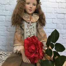 Вера. Кукла из дерева