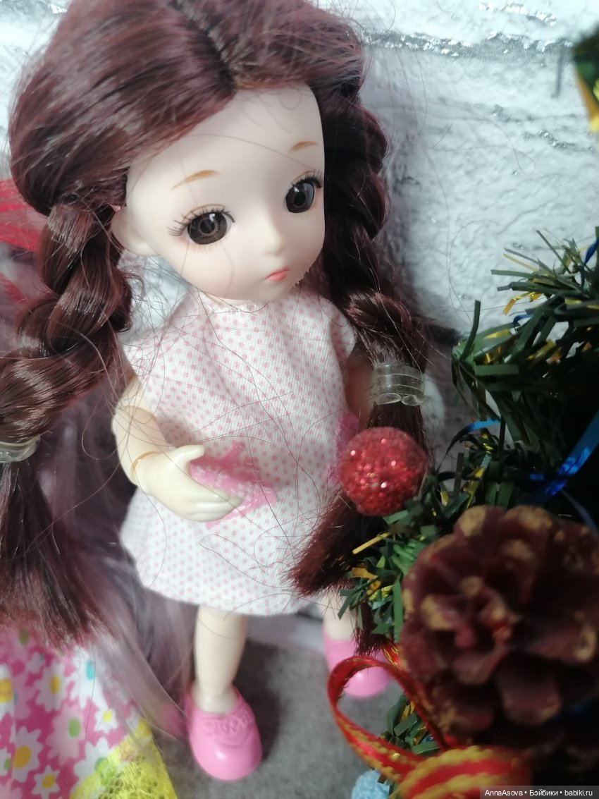 Новогодние фото моих куколок