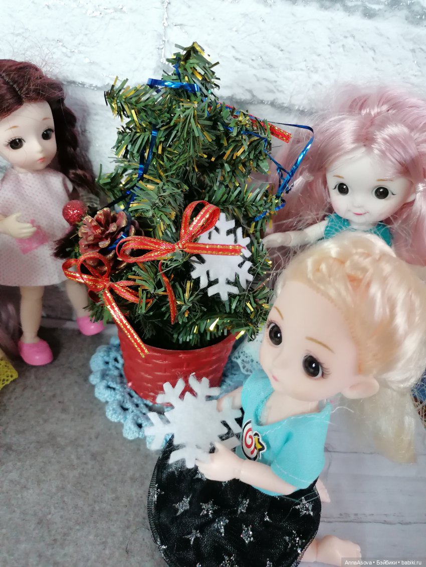 Новогодние фото моих куколок (фото 9)