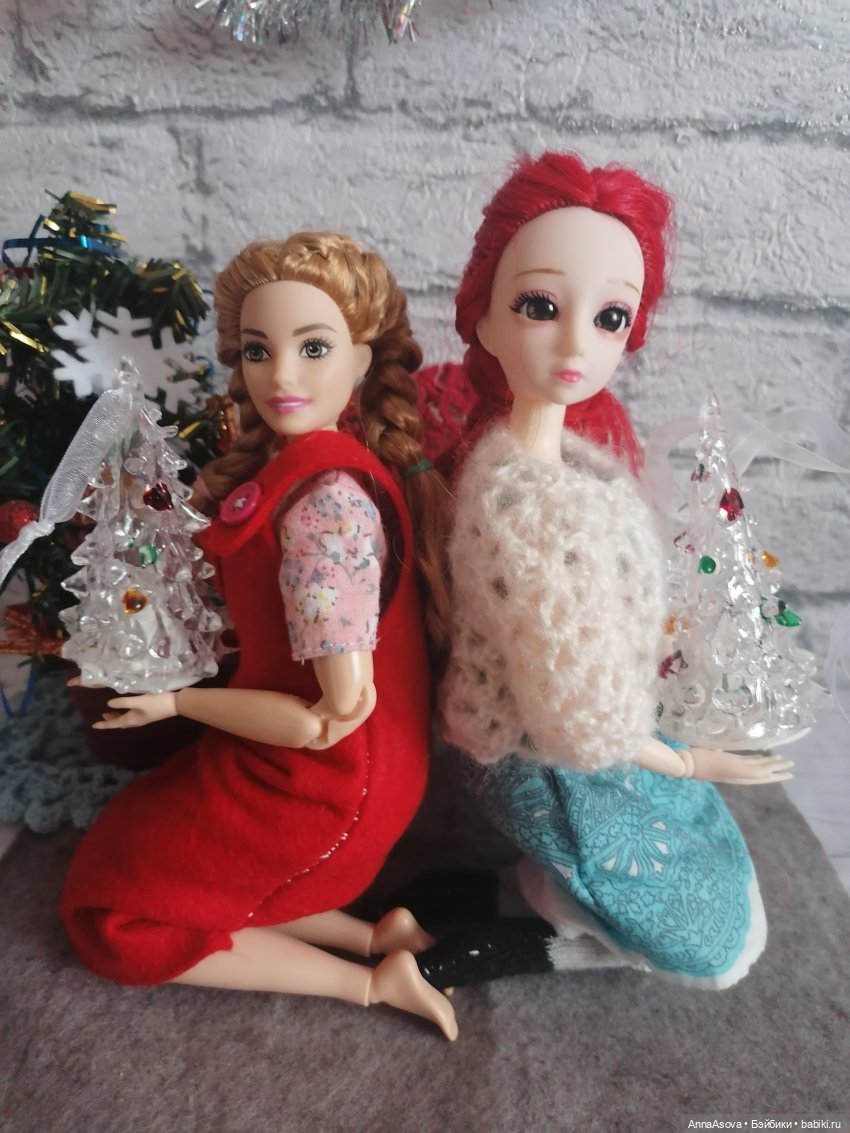 Новогодние фото моих куколок (фото 3)