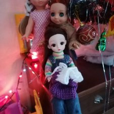 Новогодние фото моих куколок