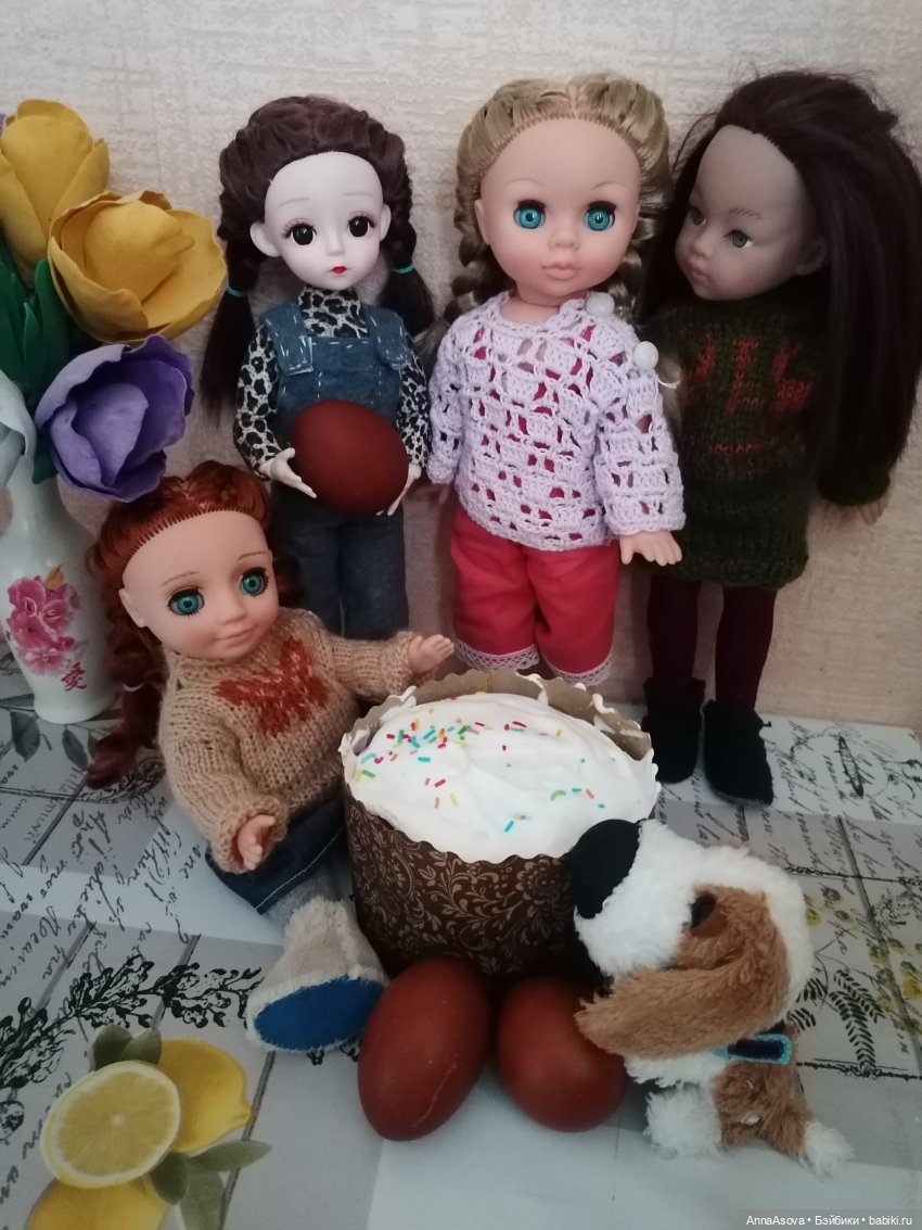 Поздравляю с Пасхой — Игровые куклы разных производителей (Разное): редкие бренды (фото 4)