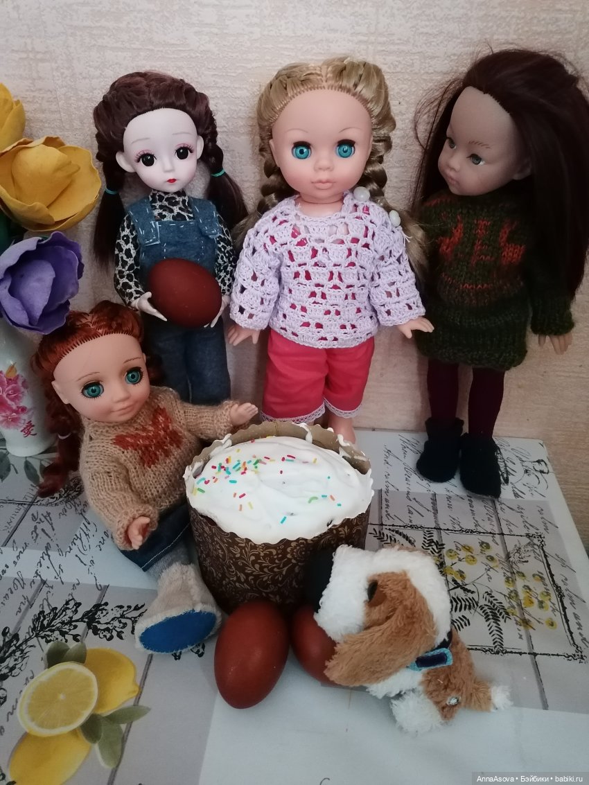 Поздравляю с Пасхой — Игровые куклы разных производителей (Разное): редкие бренды (фото 2)