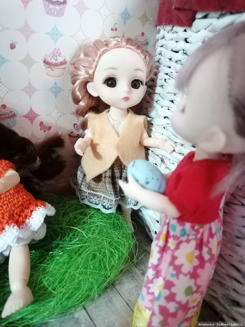 Поздравляю с Пасхой — Игровые куклы разных производителей (Разное): редкие бренды (фото 9)
