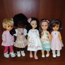 Винтажные немочки 30 см и паолочка