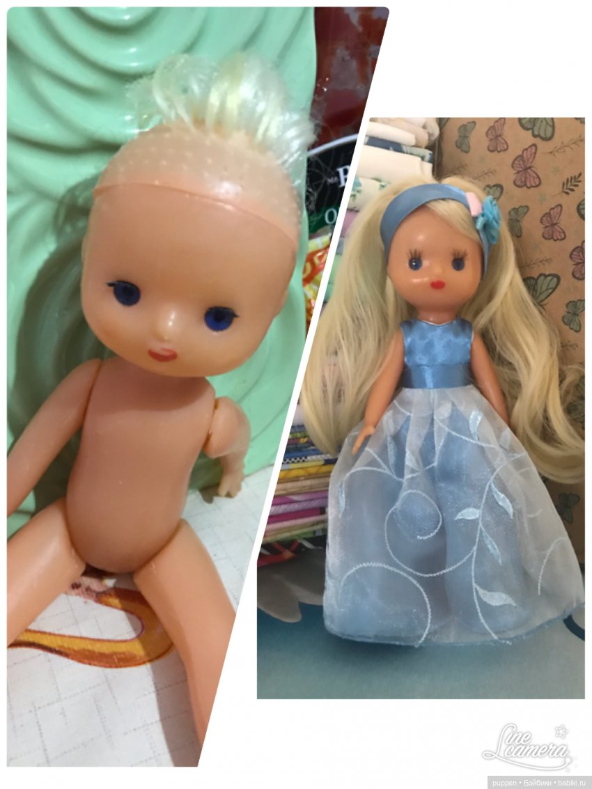 Было и стало — Реставрация и преображение кукол: ремонт (фото 8)