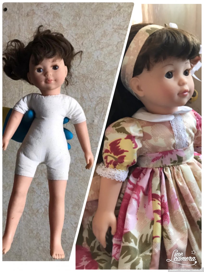 Было и стало — Реставрация и преображение кукол: ремонт (фото 9)