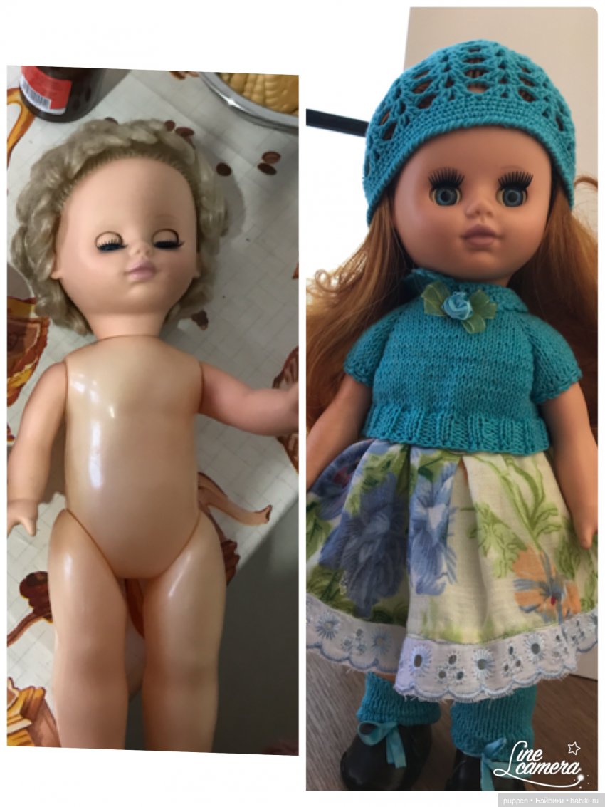 Было и стало — Реставрация и преображение кукол: ремонт (фото 4)
