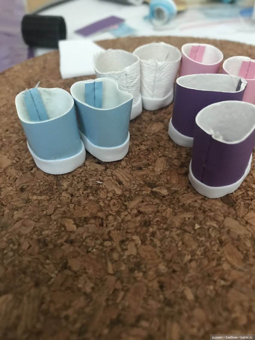 Ботиночки для Малышек — Как сделать обувь для кукол своими руками: выкройки