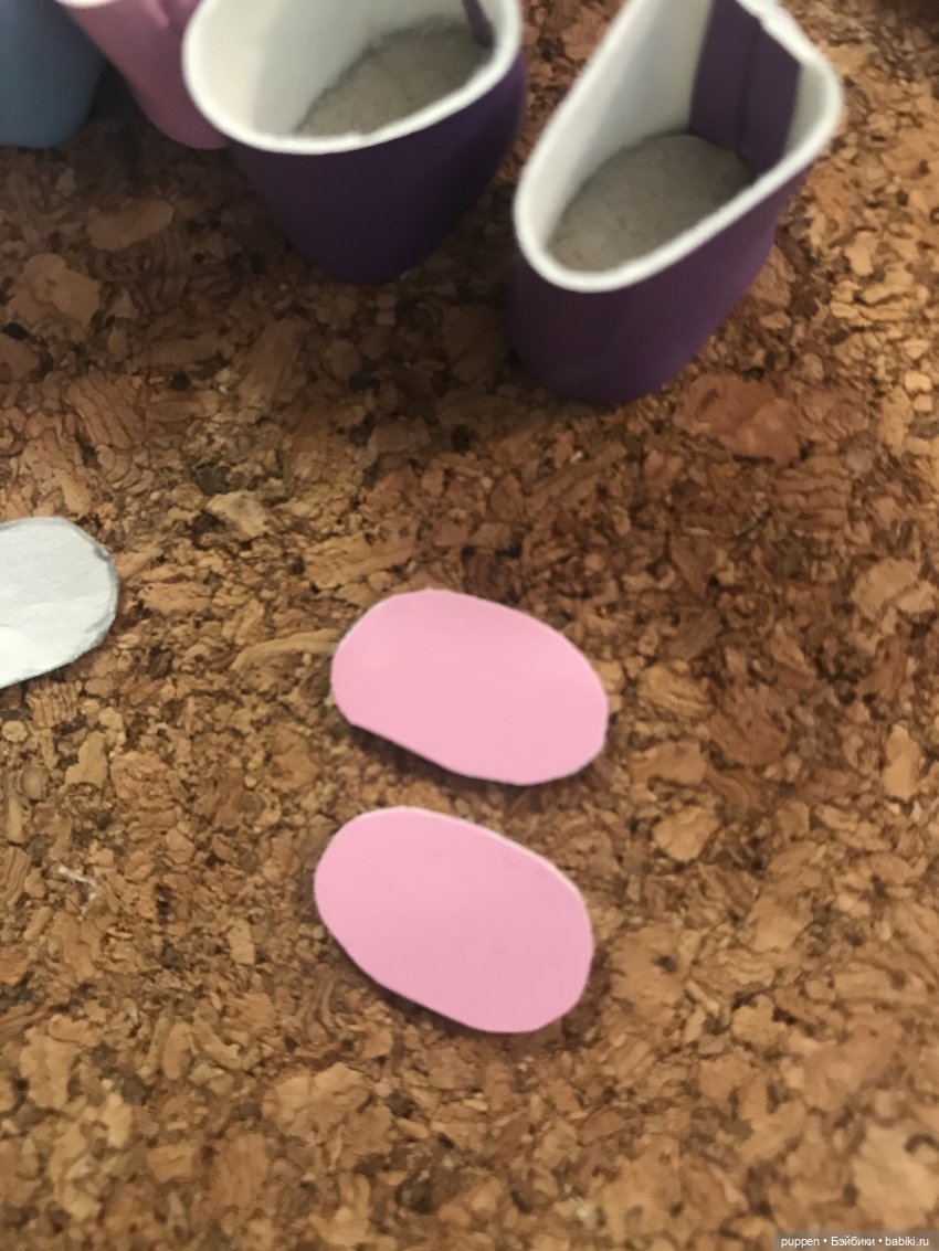 Ботиночки для Малышек — Как сделать обувь для кукол своими руками: выкройки (фото 10)