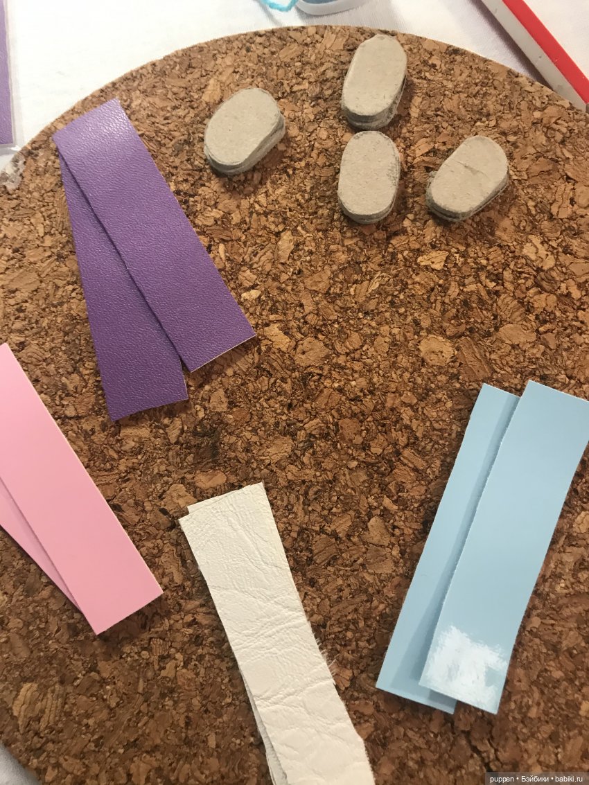 Ботиночки для Малышек — Как сделать обувь для кукол своими руками: выкройки (фото 5)