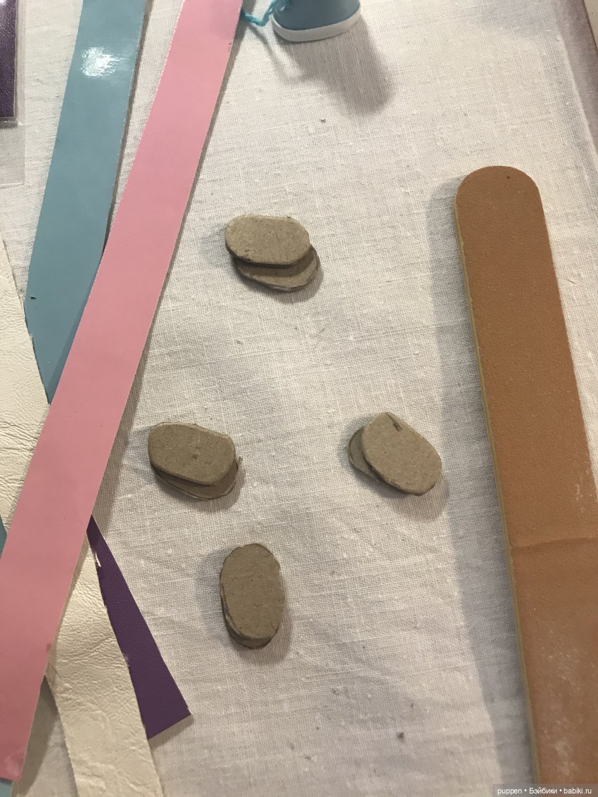 Ботиночки для Малышек — Как сделать обувь для кукол своими руками: выкройки (фото 3)