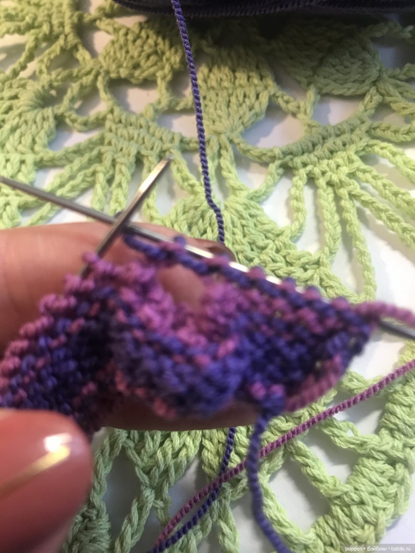 Свяжем платье — Вязание одежды для кукол: бесплатные схемы спицами и крючком (фото 9)