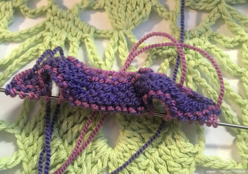 Свяжем платье — Вязание одежды для кукол: бесплатные схемы спицами и крючком (фото 4)