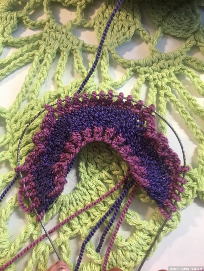 Свяжем платье — Вязание одежды для кукол: бесплатные схемы спицами и крючком (фото 8)