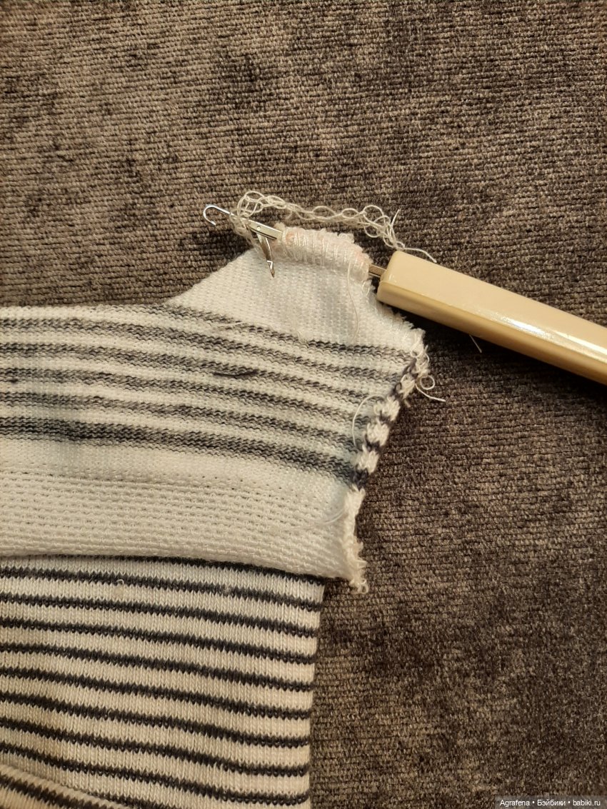 Шьём гольфы из укороченных носков