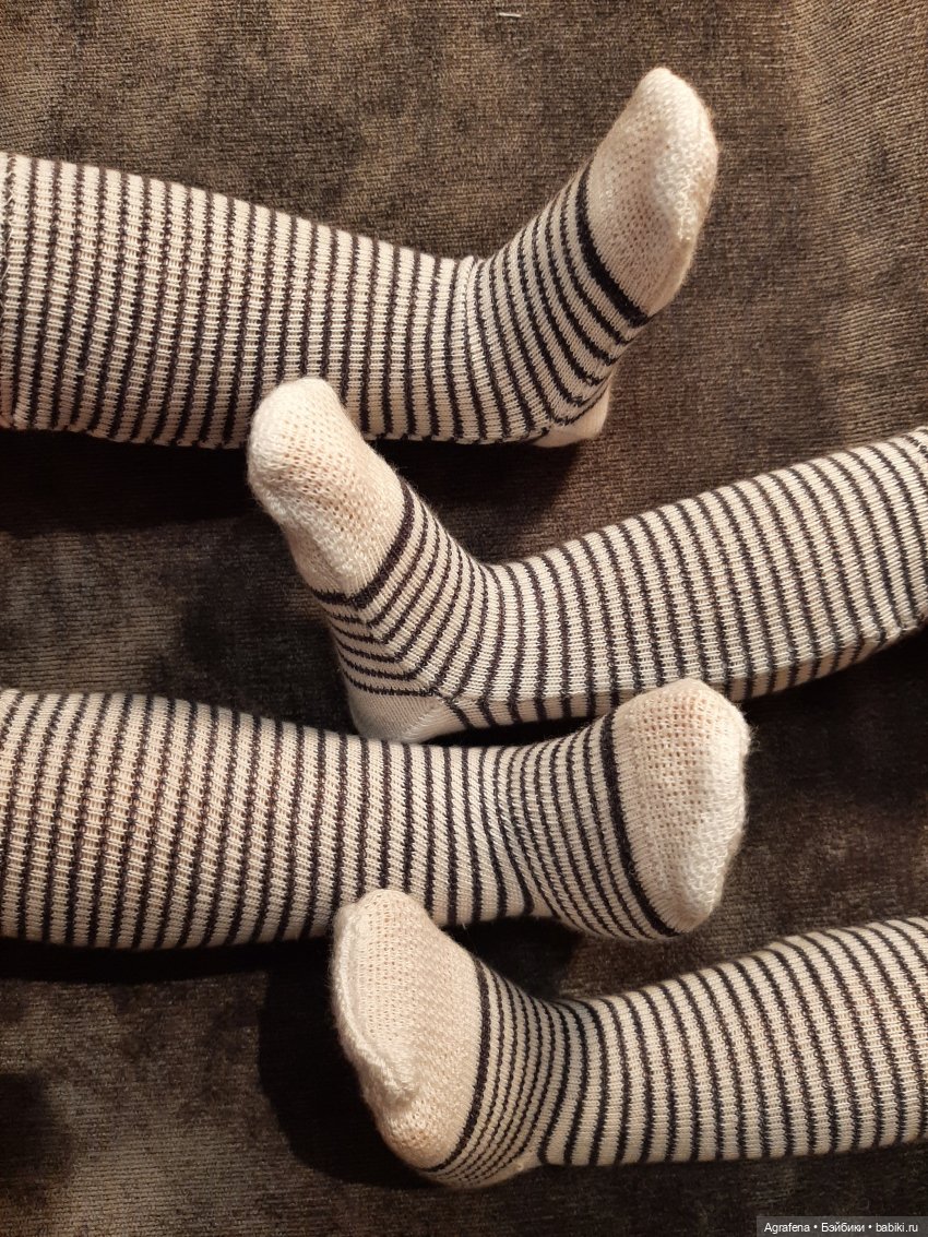 Шьём гольфы из укороченных носков