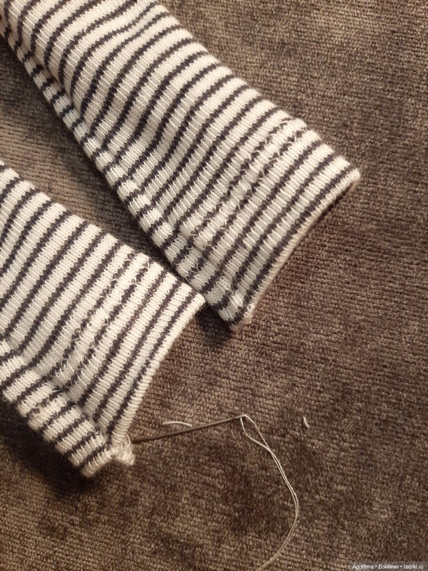 Шьём гольфы из укороченных носков