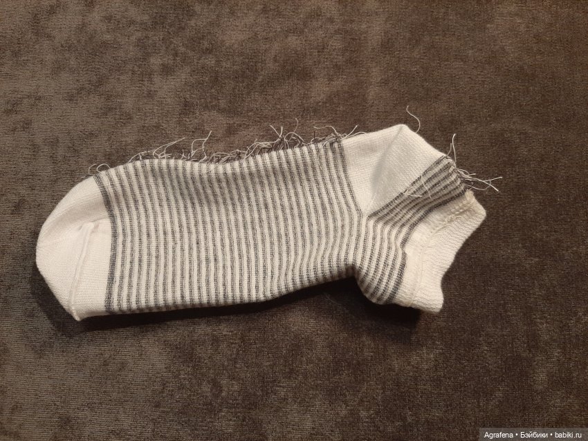 Шьём гольфы из укороченных носков (фото 2)