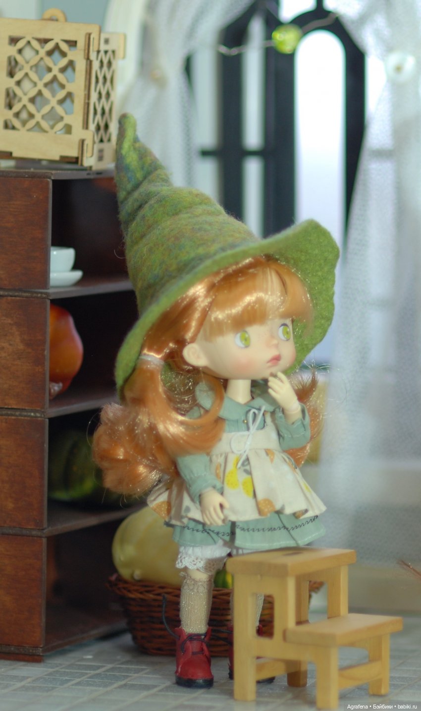 Валяные шляпы для моих кукол