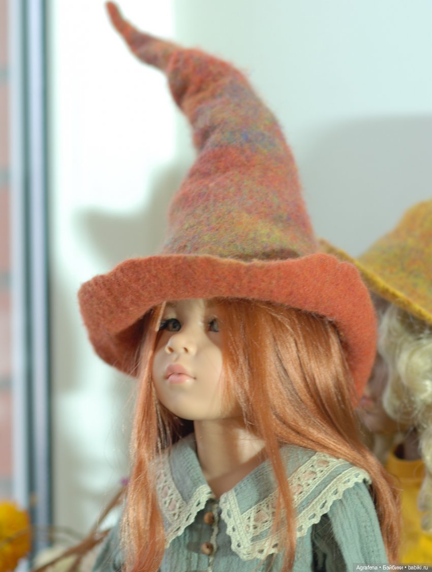 Валяные шляпы для моих кукол