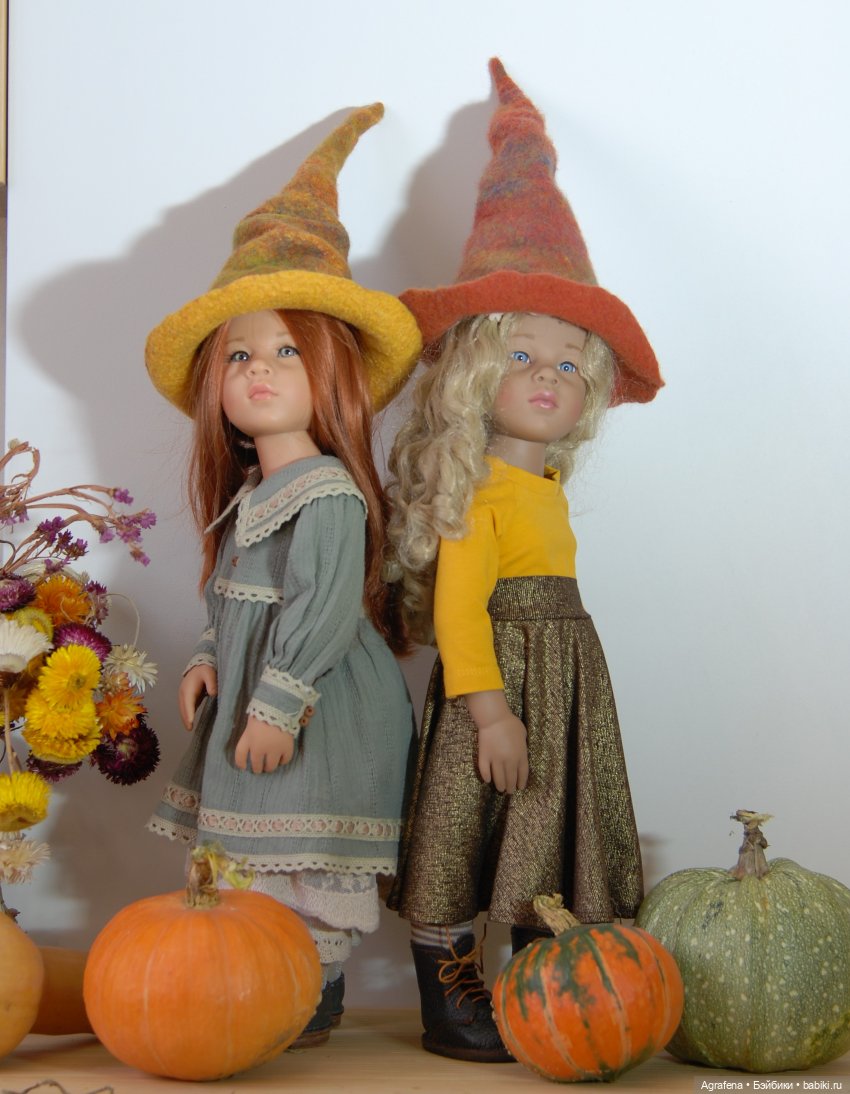 Валяные шляпы для моих кукол