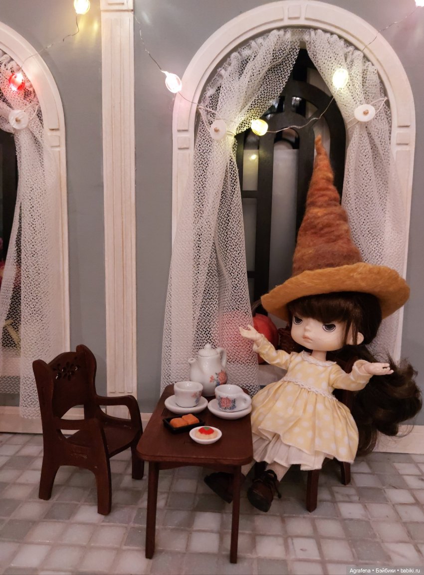 Валяные шляпы для моих кукол (фото 5)