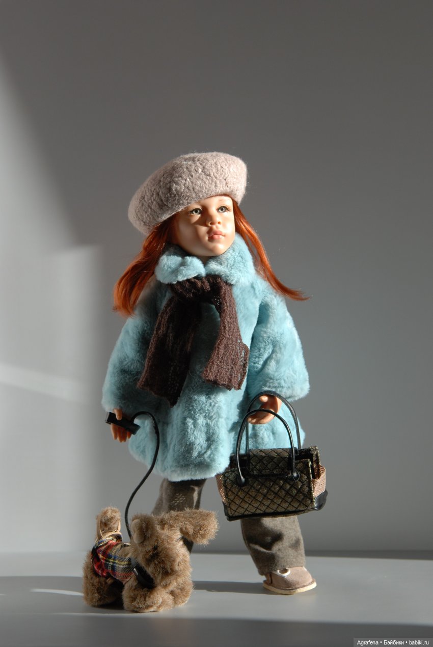 Выгуливаем шубки — Одежда и обувь для кукол своими руками: фото