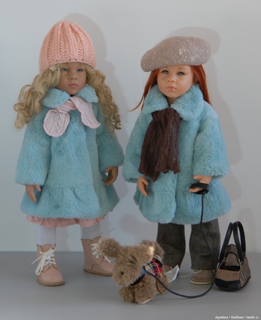 Выгуливаем шубки — Одежда и обувь для кукол своими руками: фото