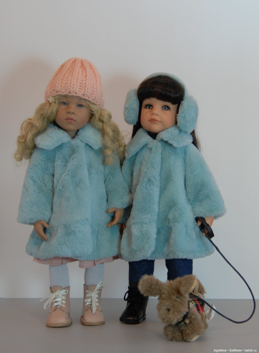 Выгуливаем шубки — Одежда и обувь для кукол своими руками: фото