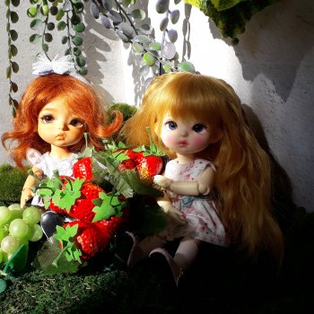 Девочки в секретном садике