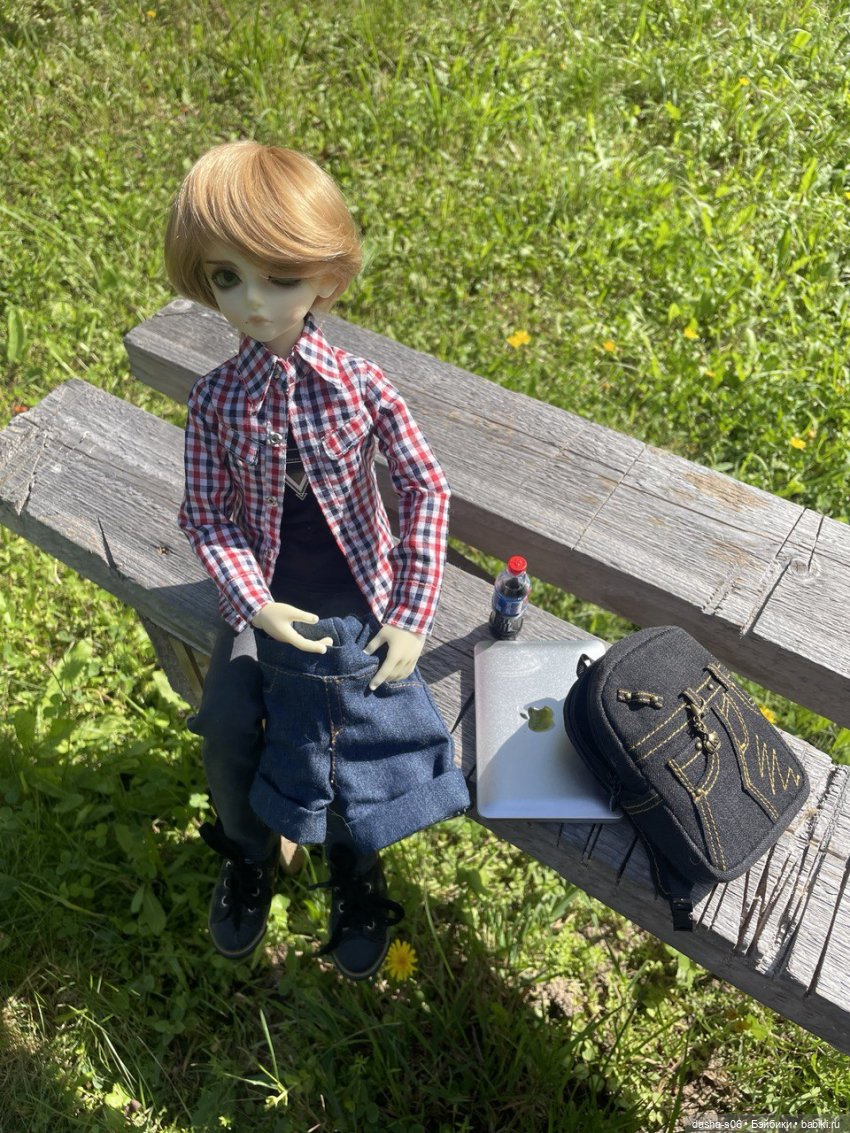 Что в рюкзачке у Рицуки — Фотоистории с куклами BJD (БЖД): сериалы