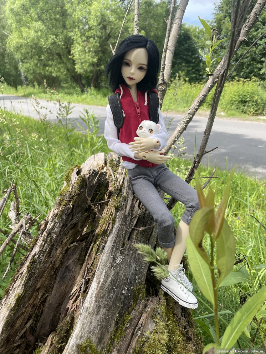 Секретный гость дачи) — Фотоистории с куклами BJD (БЖД): сериалы