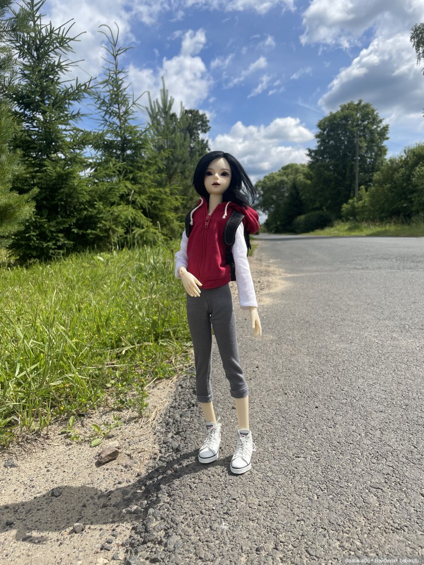 Секретный гость дачи) — Фотоистории с куклами BJD (БЖД): сериалы (фото 5)