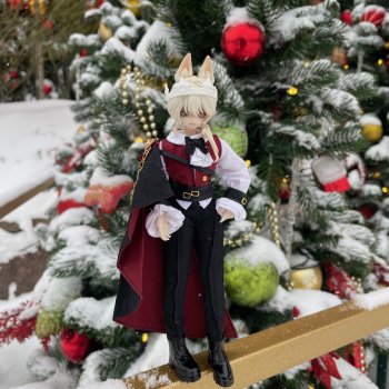 Немного новогоднего декора с Лориком