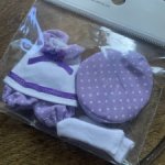 Костюмчик фирменный Lati White для куколок около 10см