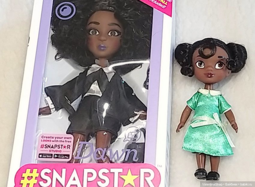 Пересадка куклы мини аниматор Дисней на тело куклы Snapstar