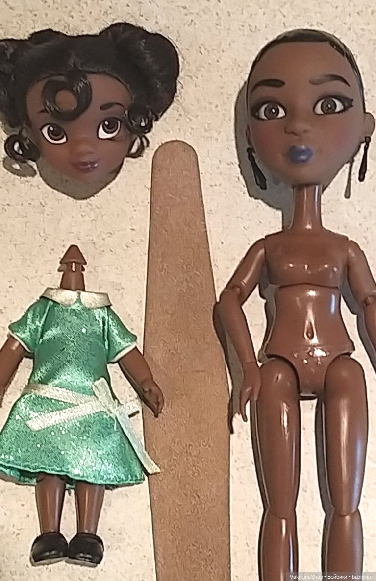 Пересадка куклы мини аниматор Дисней на тело куклы Snapstar (фото 3)