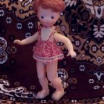 Кукла СССР Луша. Редкость