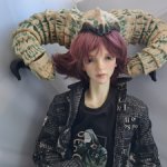 Рога Mephisto Doll-chateau, с фирменным блашем