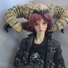 Рога Mephisto Doll-chateau, с фирменным блашем