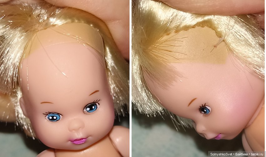 Главное голова выкрашена