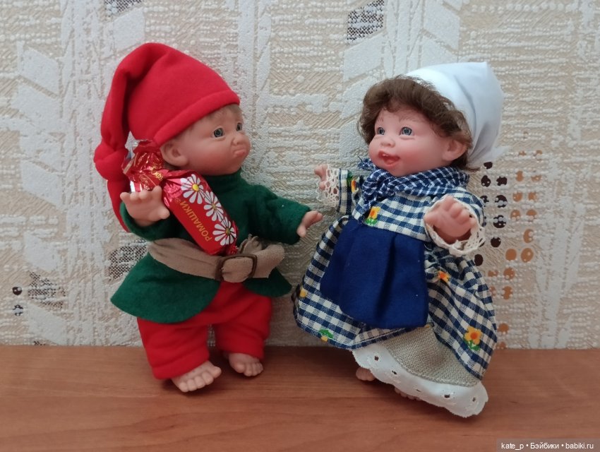 Бука и Луиза, или противоположности притягиваются. Мои гномы Джестито от Lamagic (фото 8)