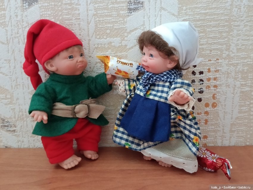 Бука и Луиза, или противоположности притягиваются. Мои гномы Джестито от Lamagic (фото 10)